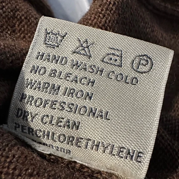 Hermes Quarter Button Neck Cashmere & Wool Jumper Mens L - Picture 16 of 16